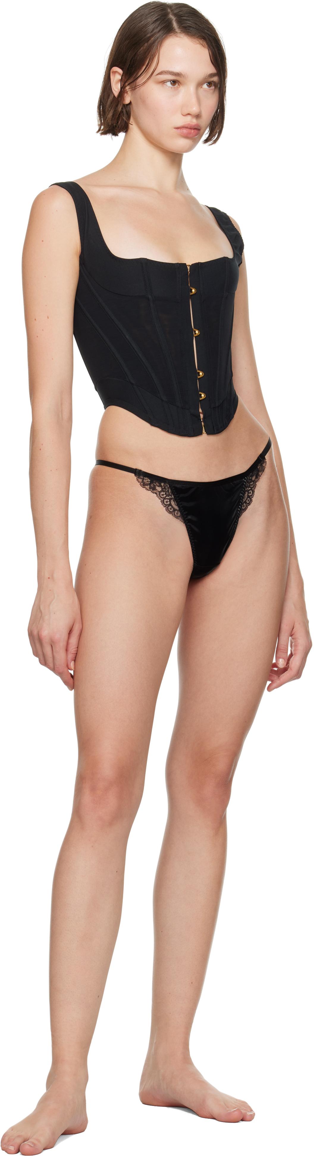 Agent Provocateur ブラック レース コルセット ビスチェ Agent Provocateur ブラック レース コルセット ビスチェ Amazon
