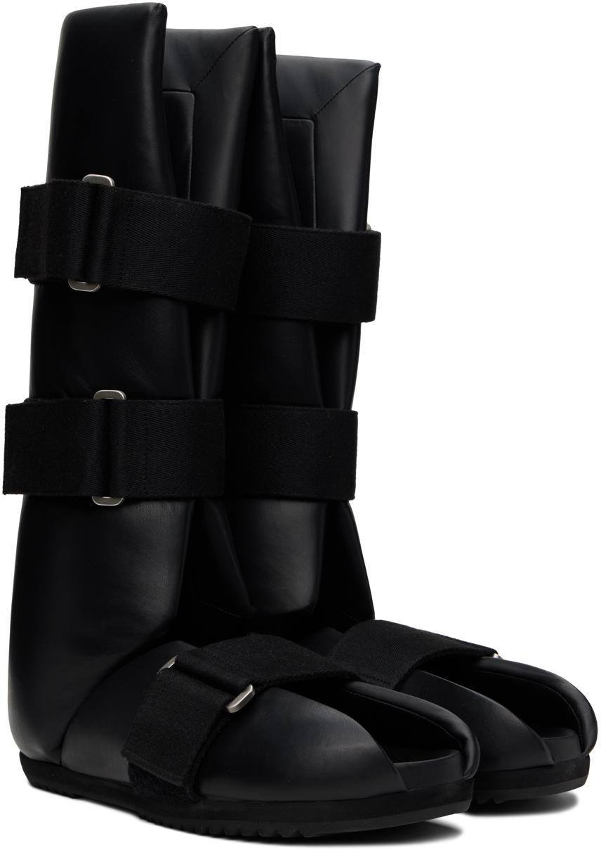 Rick Owens Splint Sandals in Black for Men | Lyst
