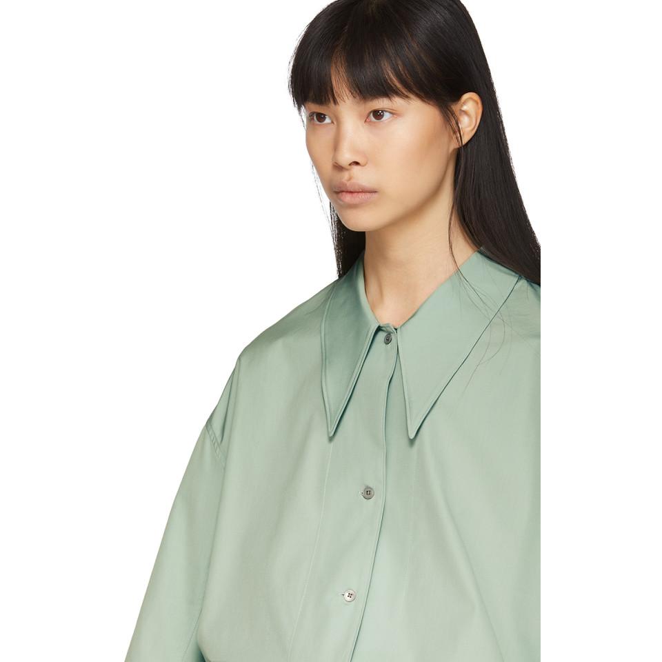 lemaire maxi shirt
