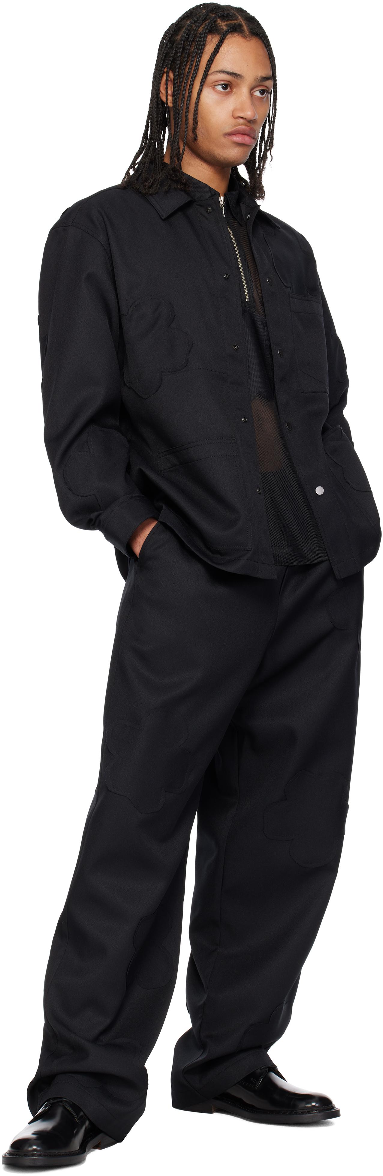 FORMA Flower Patches Work Jacket in Black for Men | Lyst UK