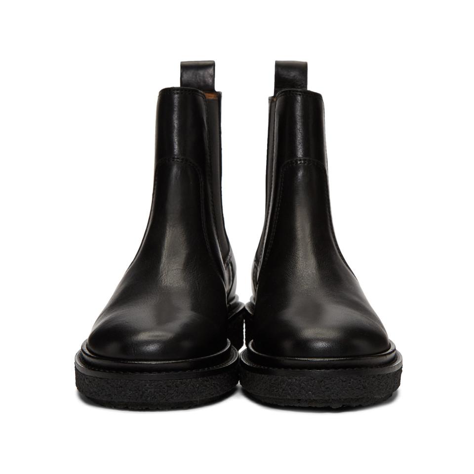 Isabel Marant Black Celtyne Chelsea Boots | Lyst