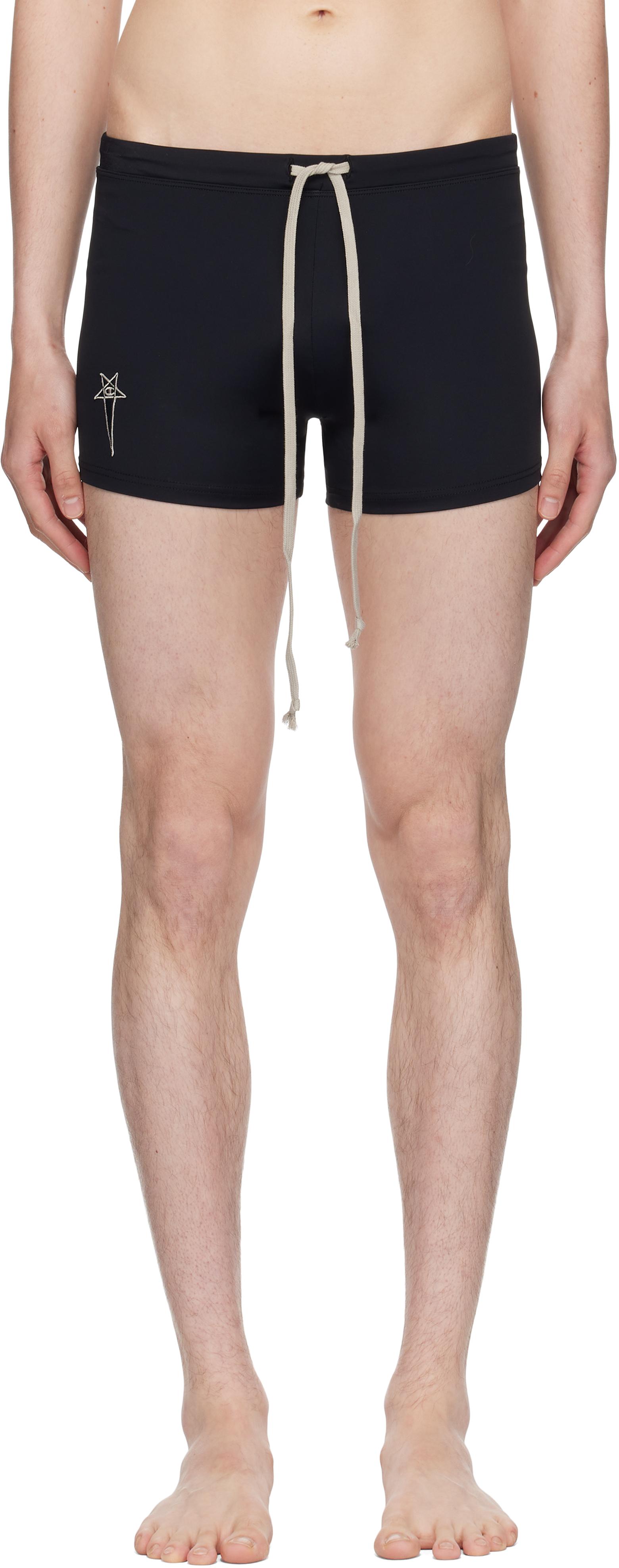 【Rick Owens × Champion】 SWIM TRUNK Rick Owens X Champion Drawstring Swim Trunks – Cettire
