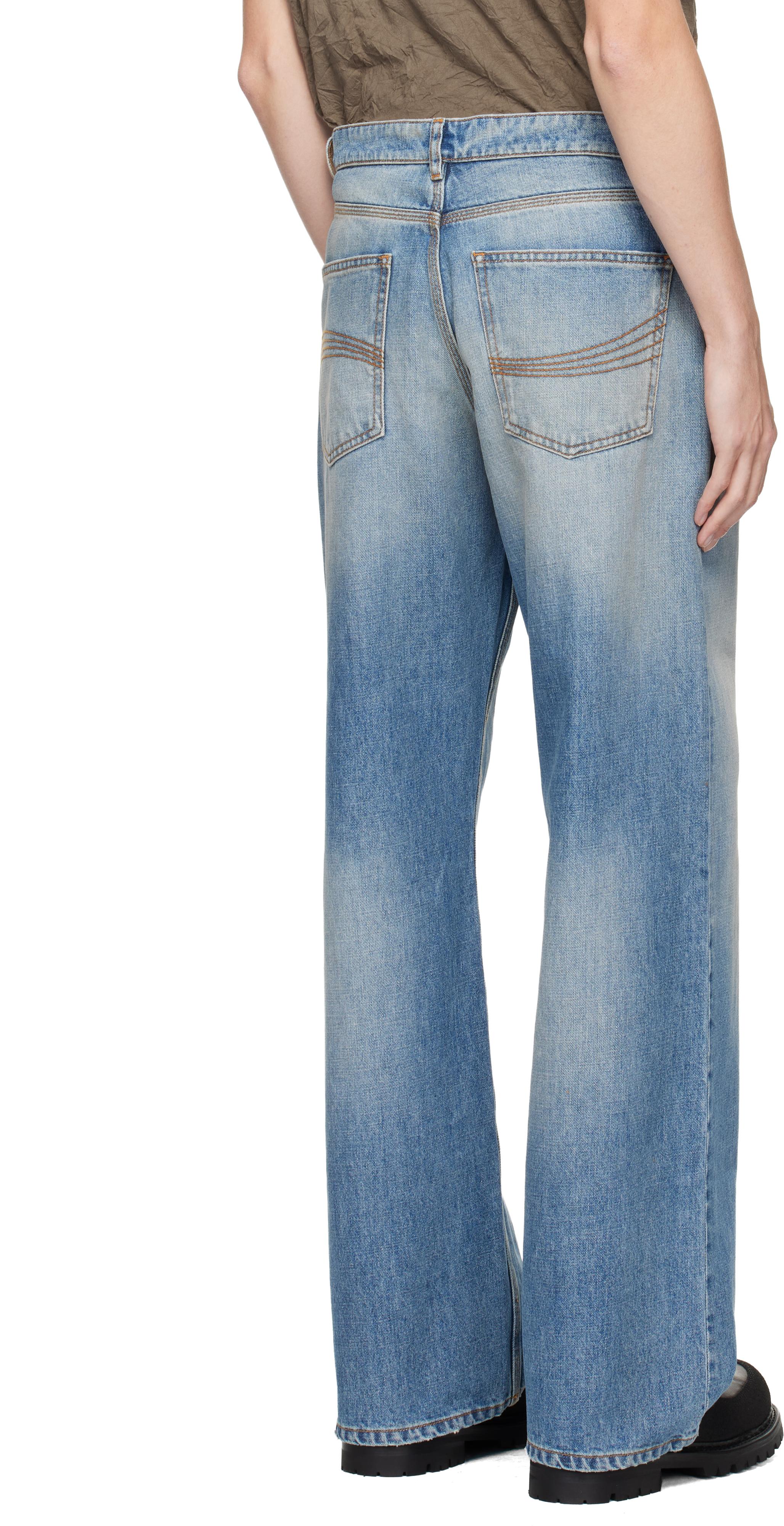 ERL Breakwater Wash Jeans in Blue for Men | Lyst