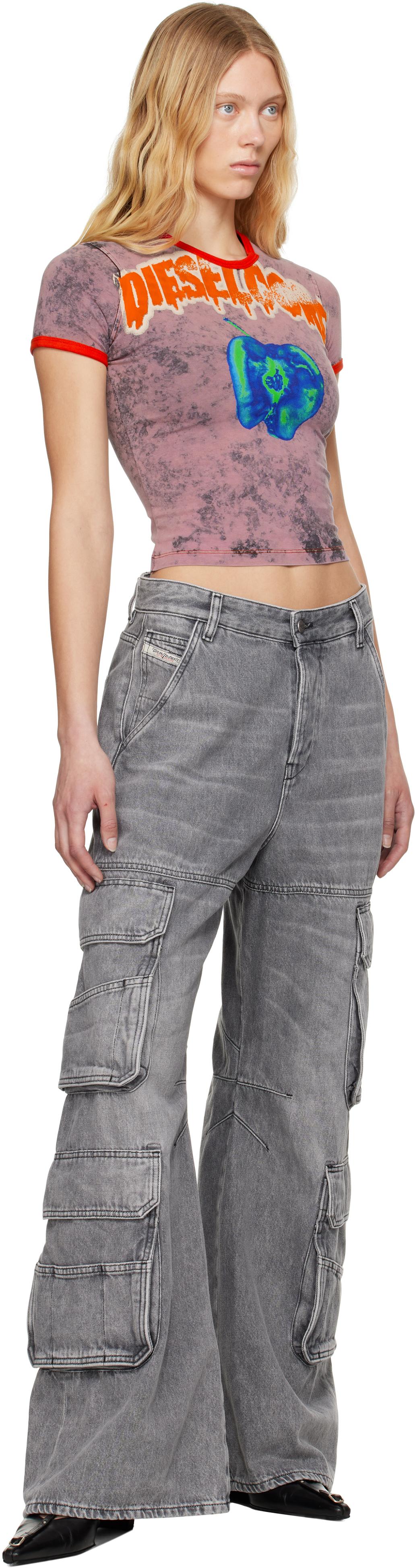 DIESEL T-Uncuties-Short-Q1 T-Shirt | Lyst