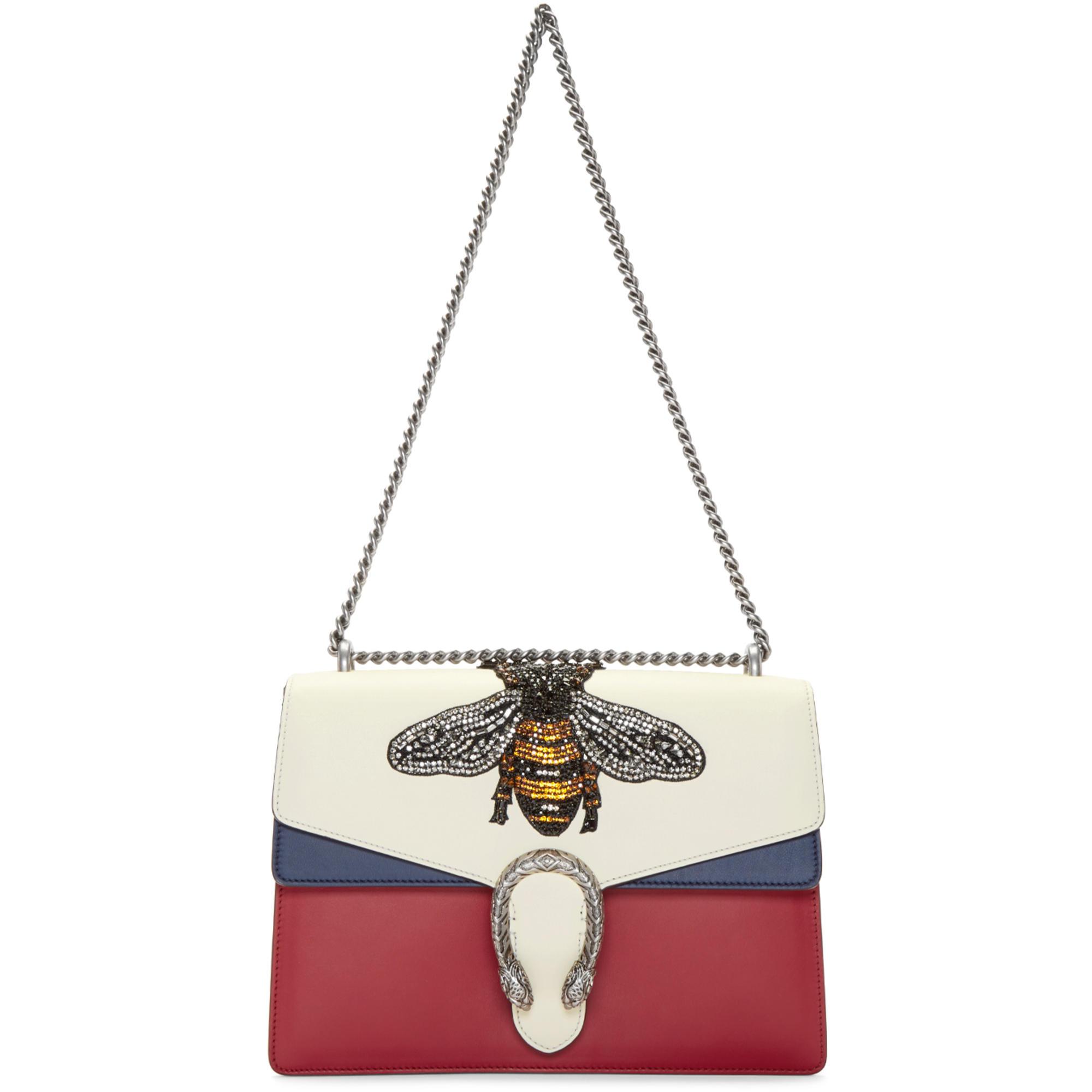 Gucci Leather Multicolor Large Dionysus Bag - Lyst