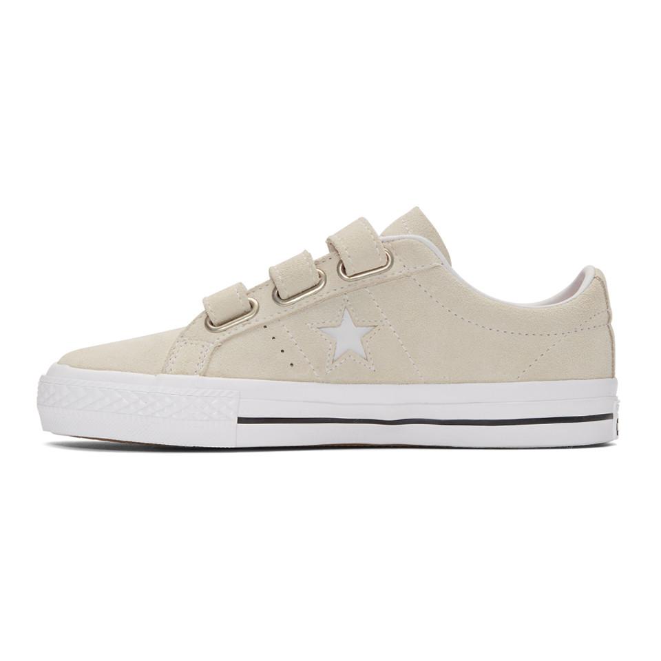 Converse Off-white Suede One Star Pro Sneakers for Men | Lyst