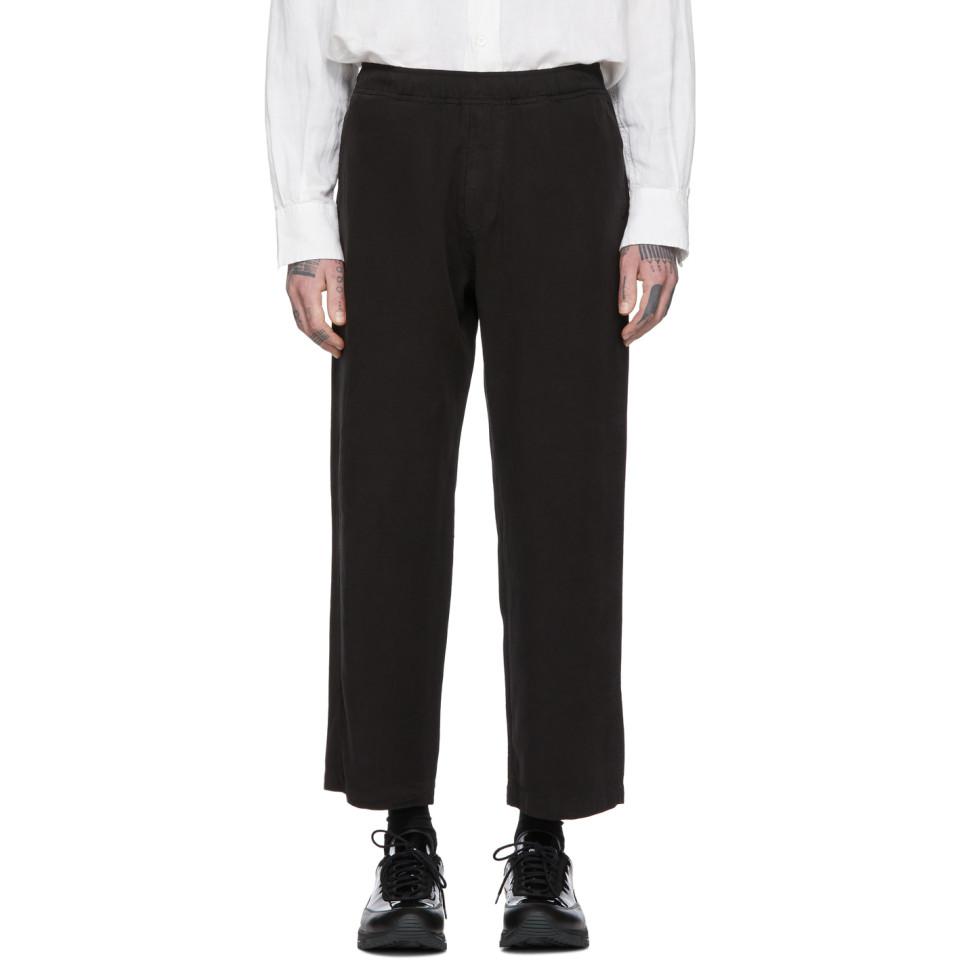 Our Legacy Drape Regular Trousers in Black for Men | Lyst