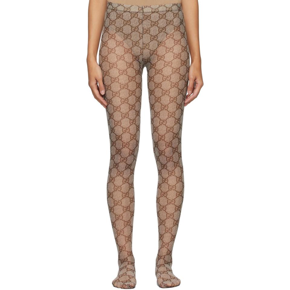 gucci pattern tights