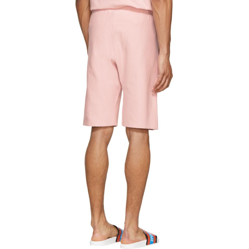Champion Pink French Terry Shorts for 