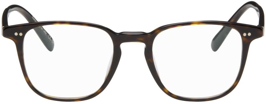 Oliver Peoples メンズ ブラック ブラウン Nev メガネ サングラス