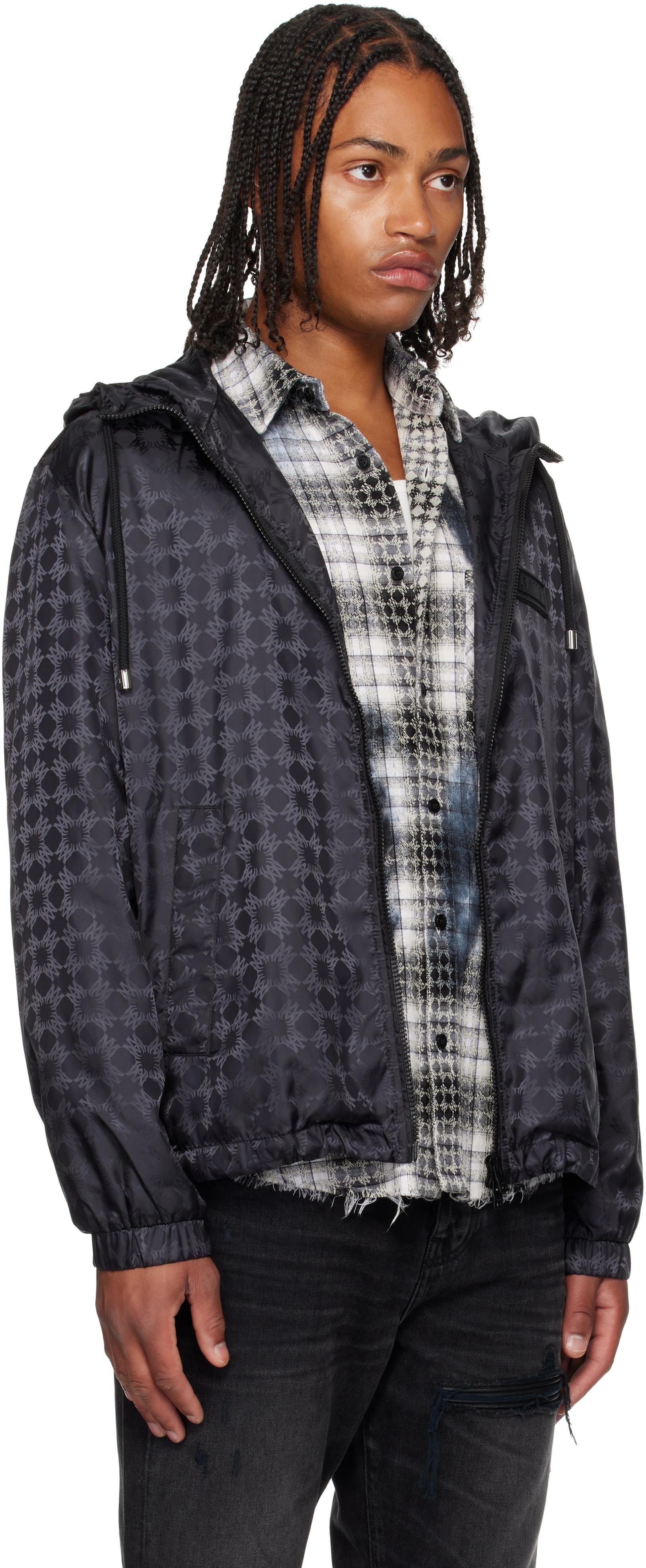 Amiri Ma Quad Windbreaker Jacket in Black for Men | Lyst