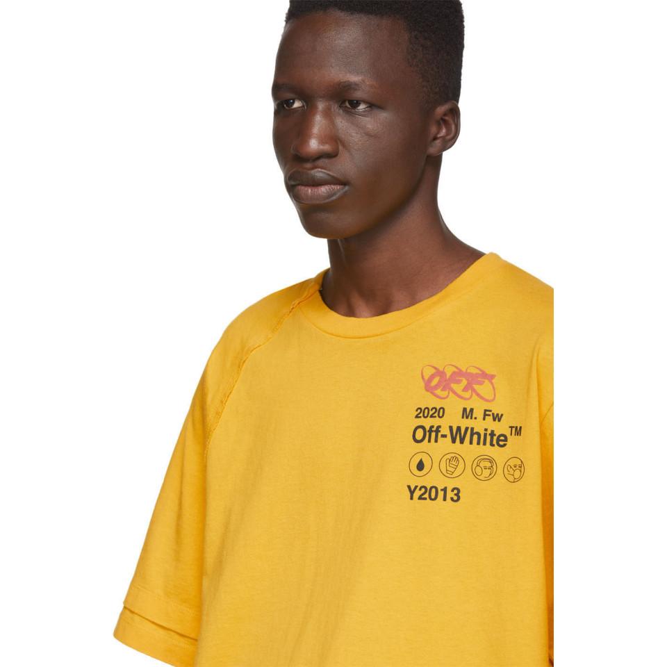 Off-White c/o Virgil Abloh Industrial Y013 Reconstructed Tee in 