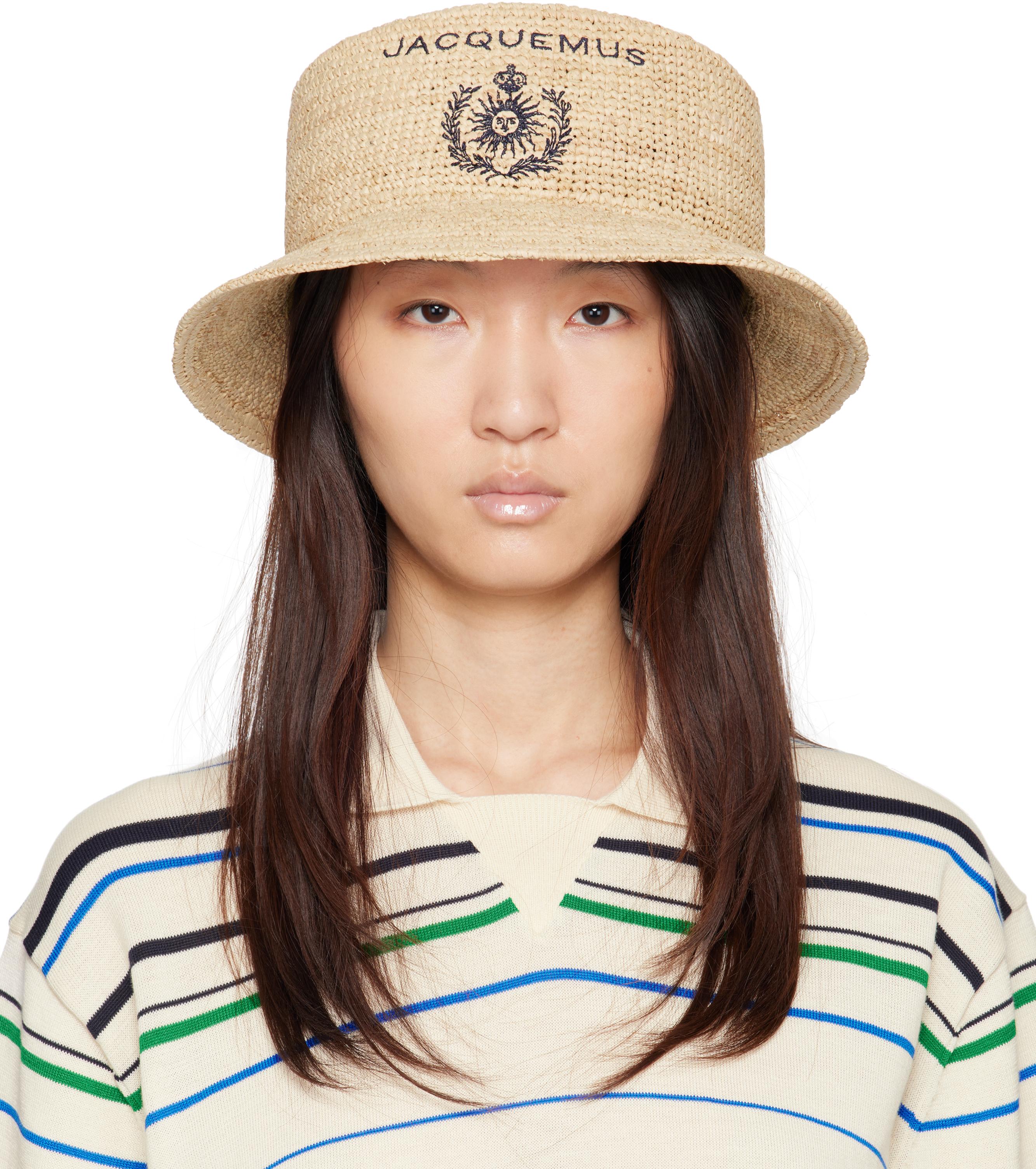 JACQUEMUS ビーチハット Jacquemus ウィメンズ バケットハット ＆ ビーチハット | SSENSE