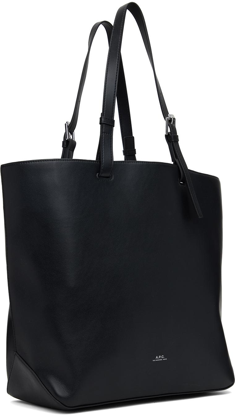 トートバッグ Ninon Small Shopper Bag - A.P.C. - Synthetic - Black Nino Small shopper tote | Small shopper tote in recycled