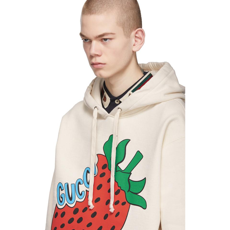 gucci hoodie strawberry
