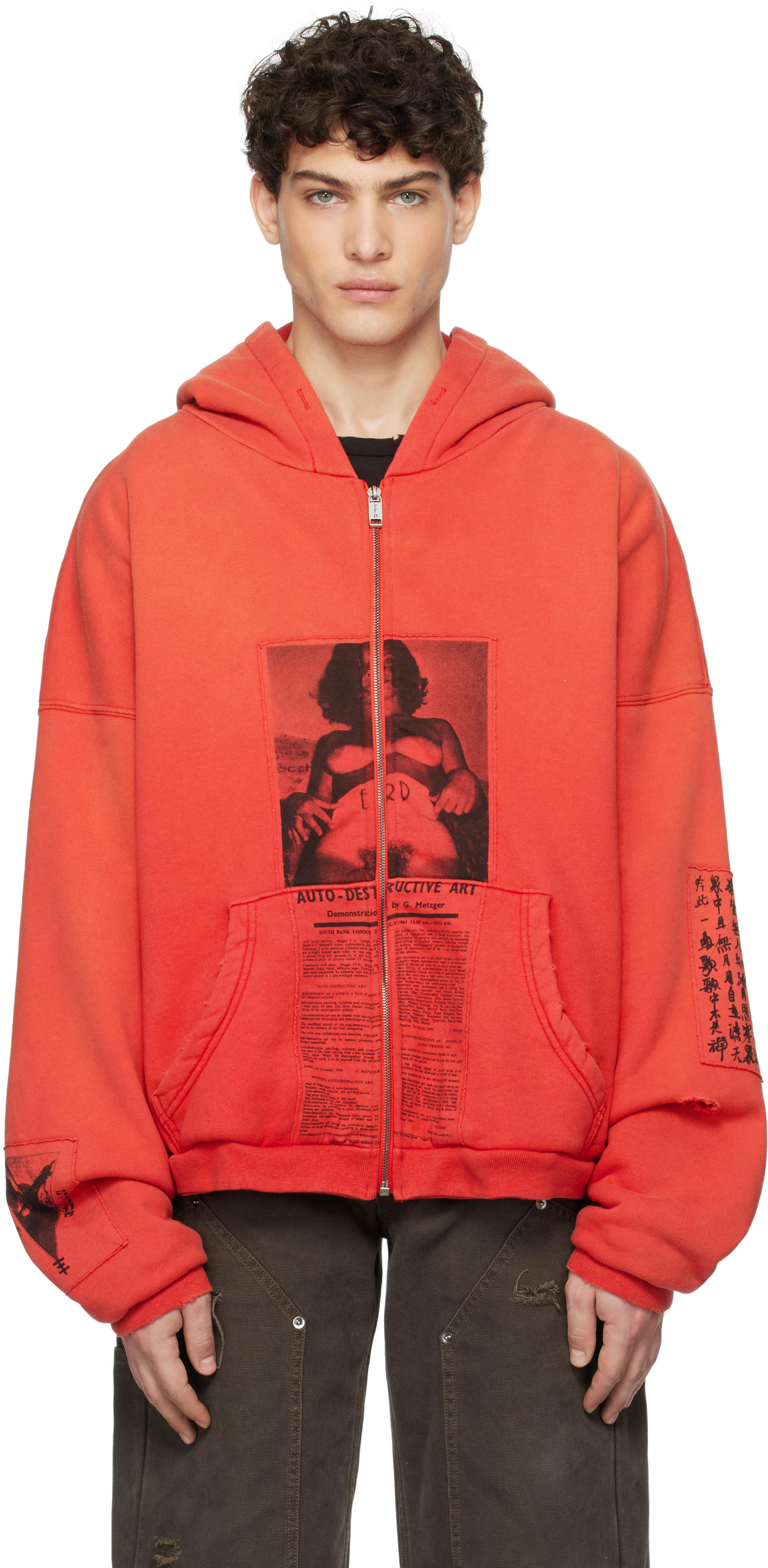 Enfants Riches Deprimes Anti-Process Thermal Lined Zip Hoodie in