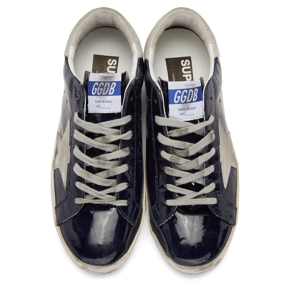 golden goose patent leather