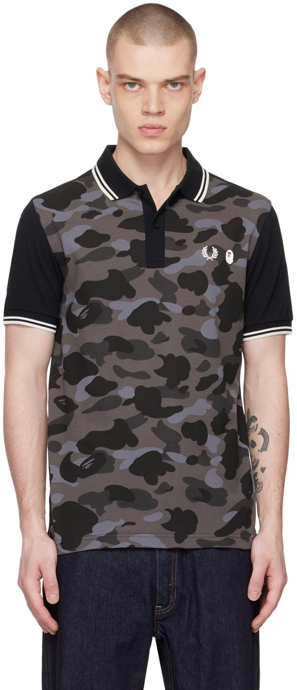 bape camo polo