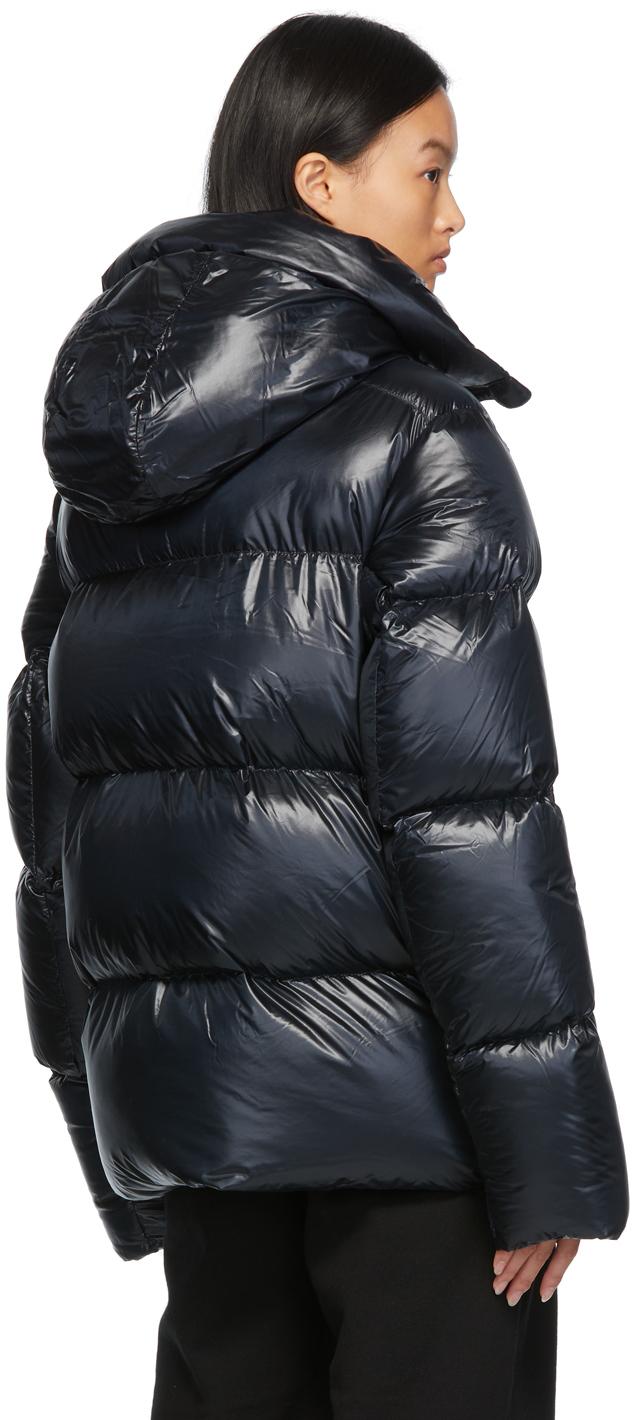 Canada Goose Black Crofton Down Puffer Jacket | Lyst