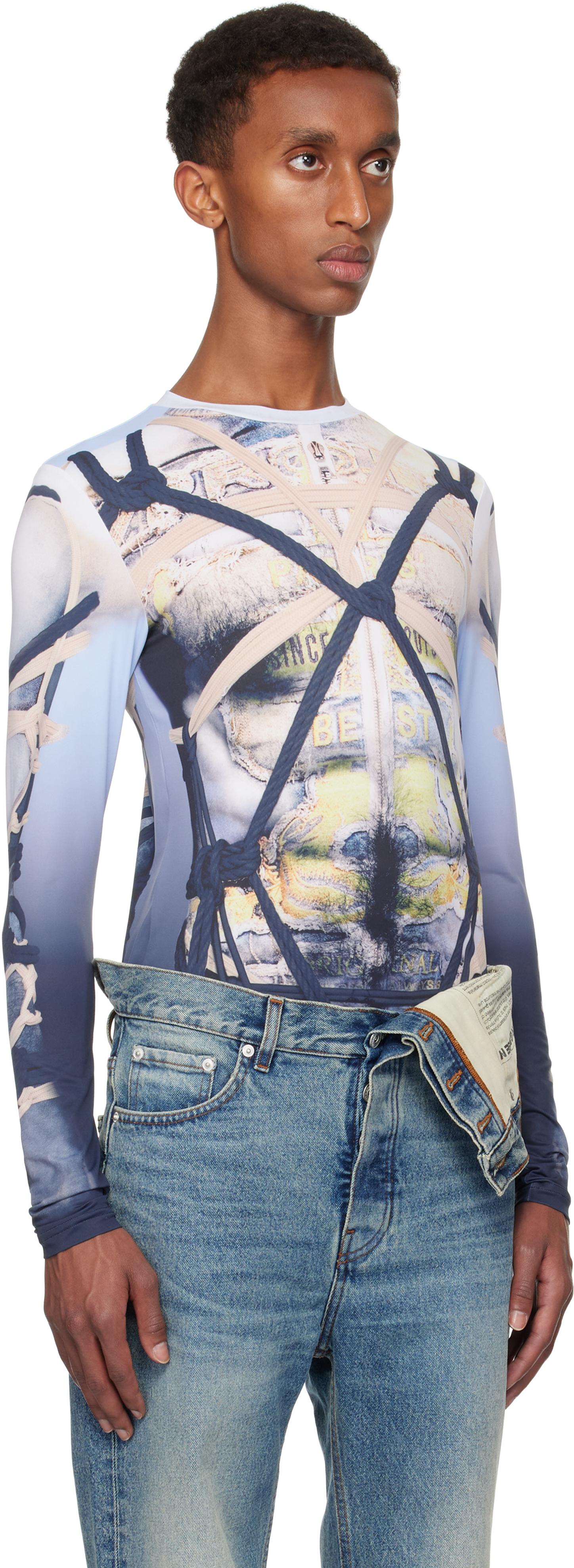 トップス Y/Project Upside Down Long Sleeve TShirt Y/Project Upside Down Long Sleeve TShirt