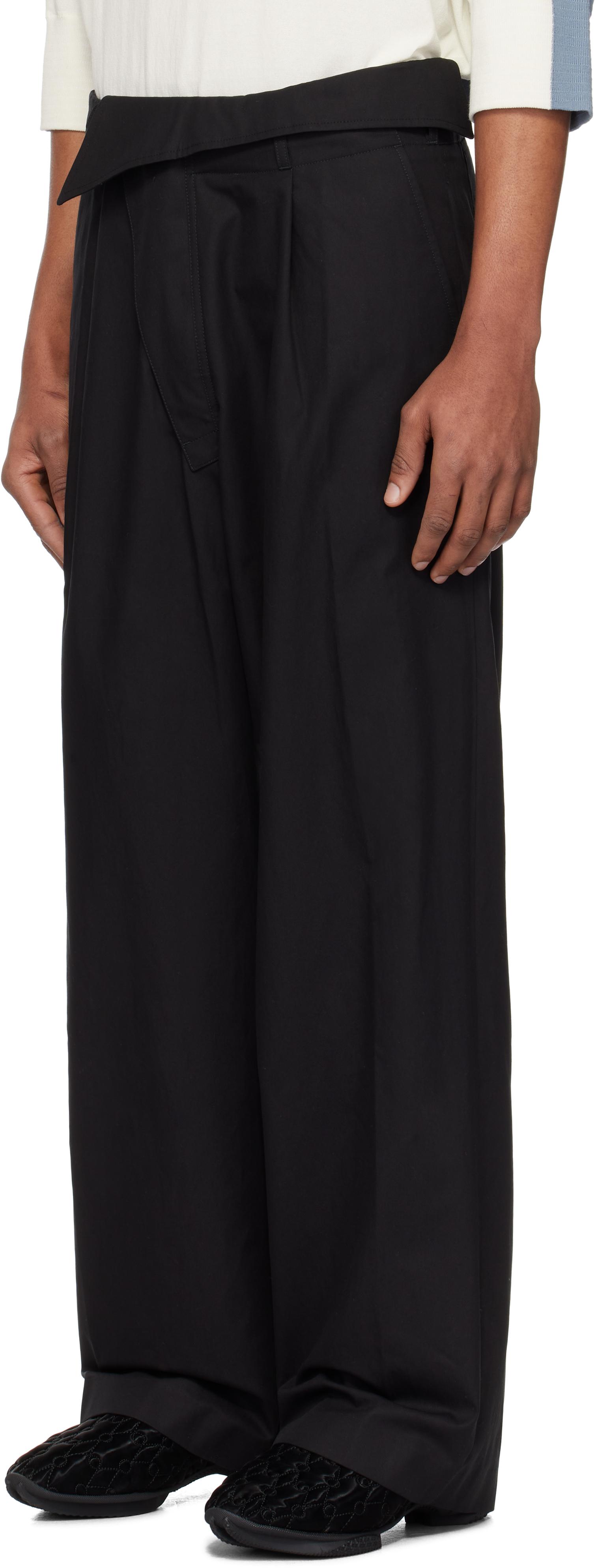 kiko kostadinov Navin pants メンズ パンツ Kiko Kostadinov Navin パンツ | ブラック | FARFETCH JP