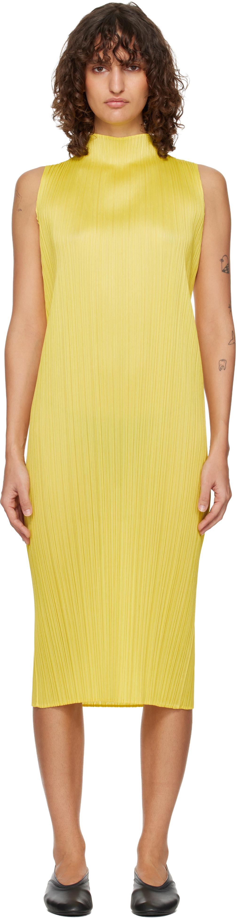Pleats Please Issey Miyake Turtle Neck Dresses for Women | Lyst