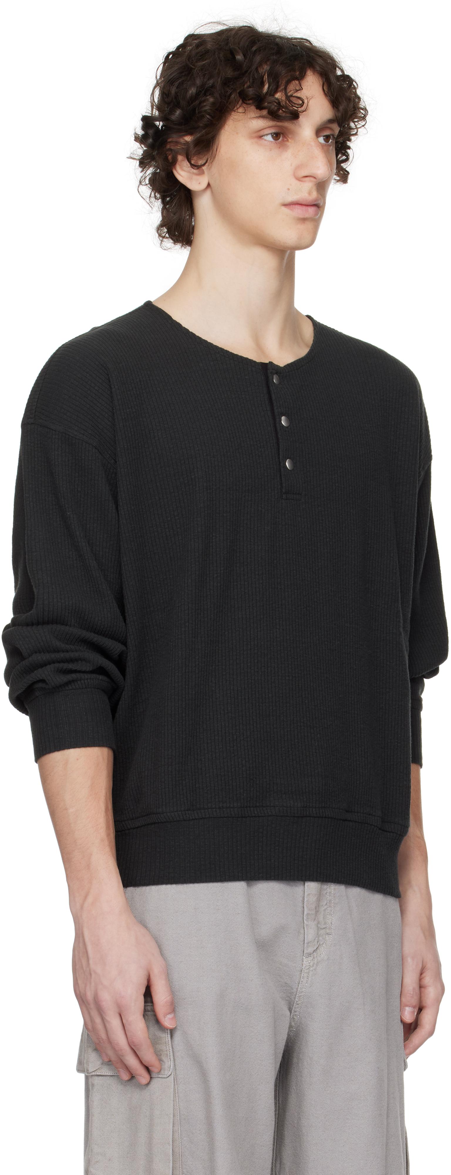Our Legacy Ballon Henley in Black for Men | Lyst UK