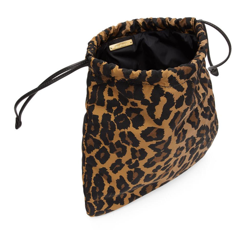 miu miu drawstring pouch