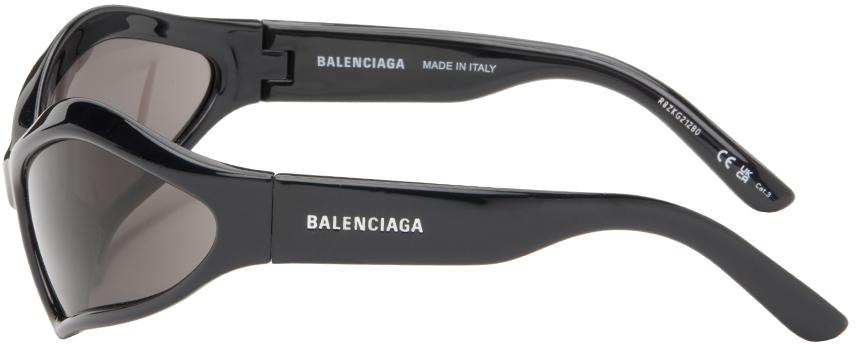 BALENCIAGA FENNEC OVAL サングラス ブラック BALENCIAGA FENNEC OVAL サングラス ブラック