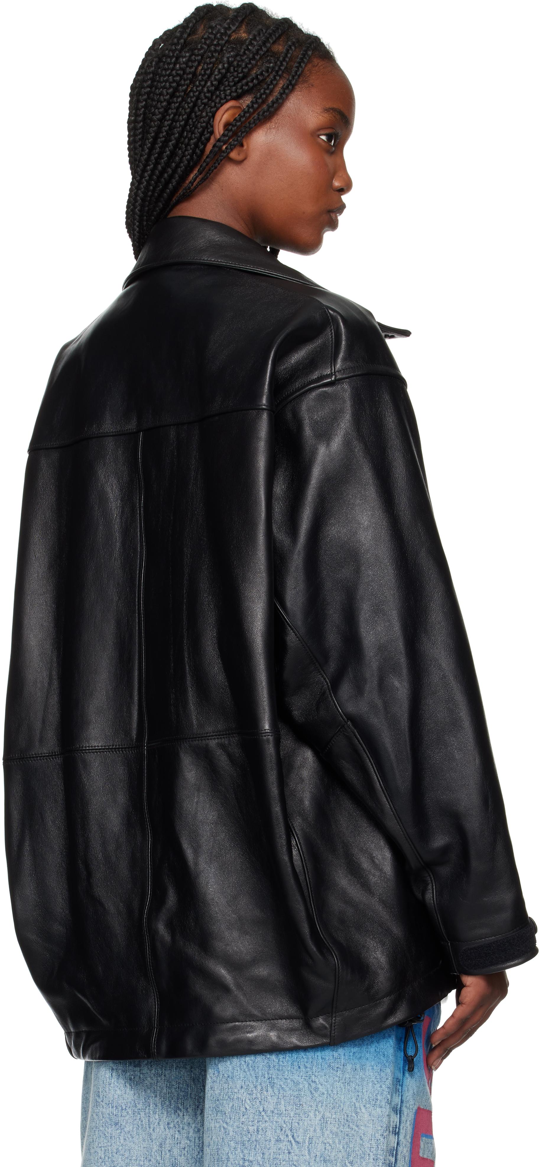 【関税込み】doublet ブラック Mountain レザージャケット doublet/ダブレット LEATHER MOUNTAIN JACKET BLACK 通販ページ