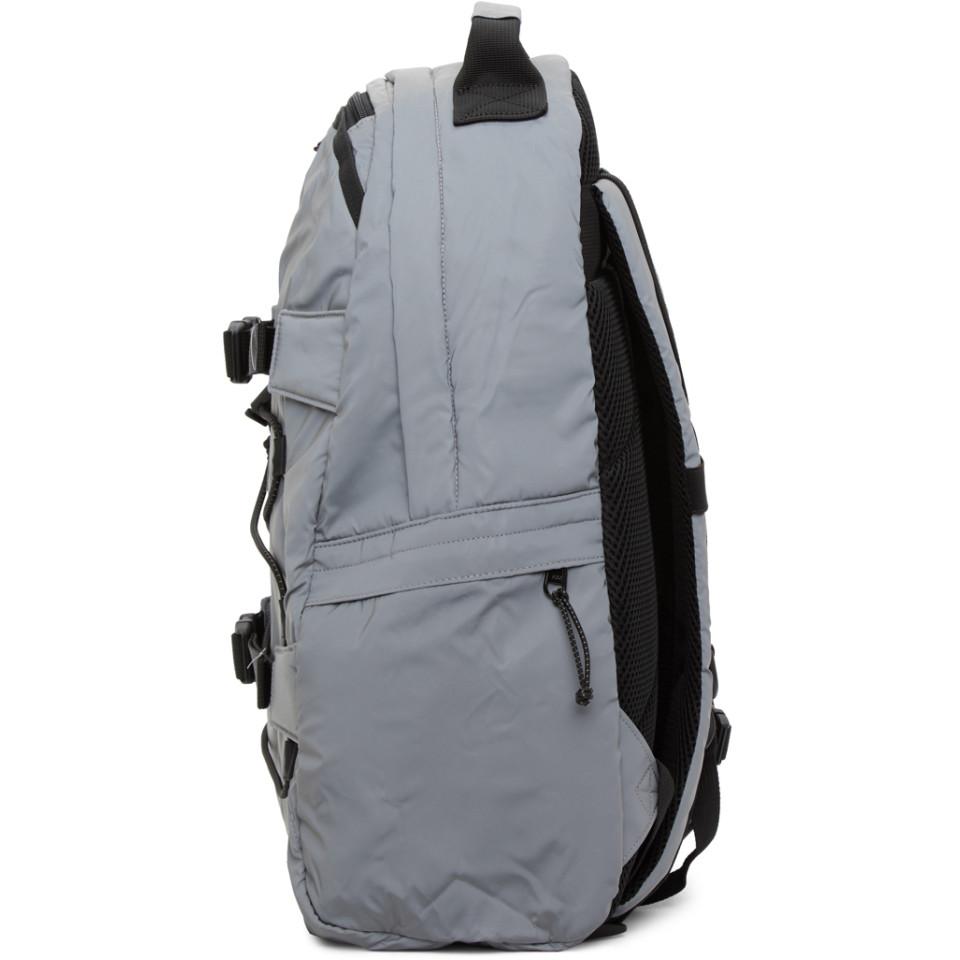 Carhartt WIP Canvas Grey Reflective Kickflip Backpack in Gray for Men | Lyst
