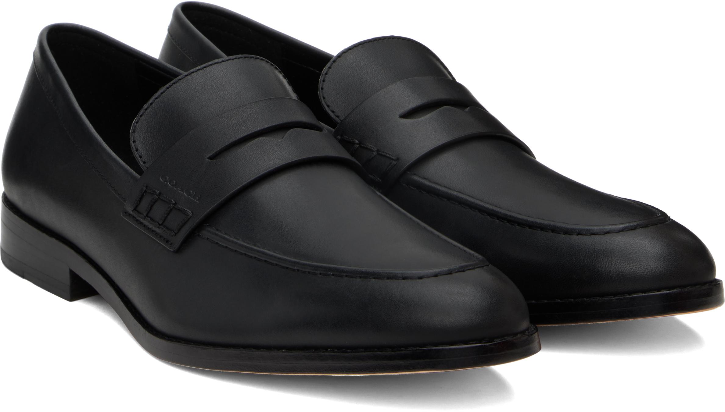 COACH ブラック ローファー