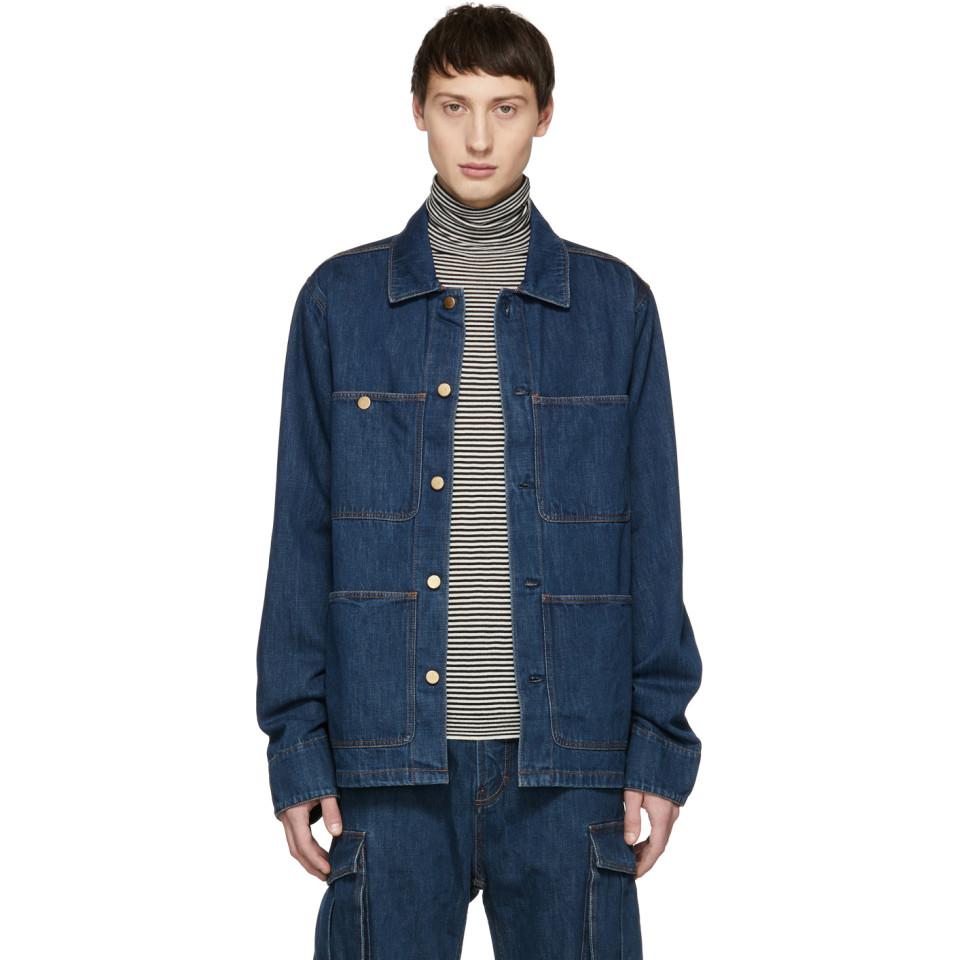 Acne bla konst denim jacket Clearance