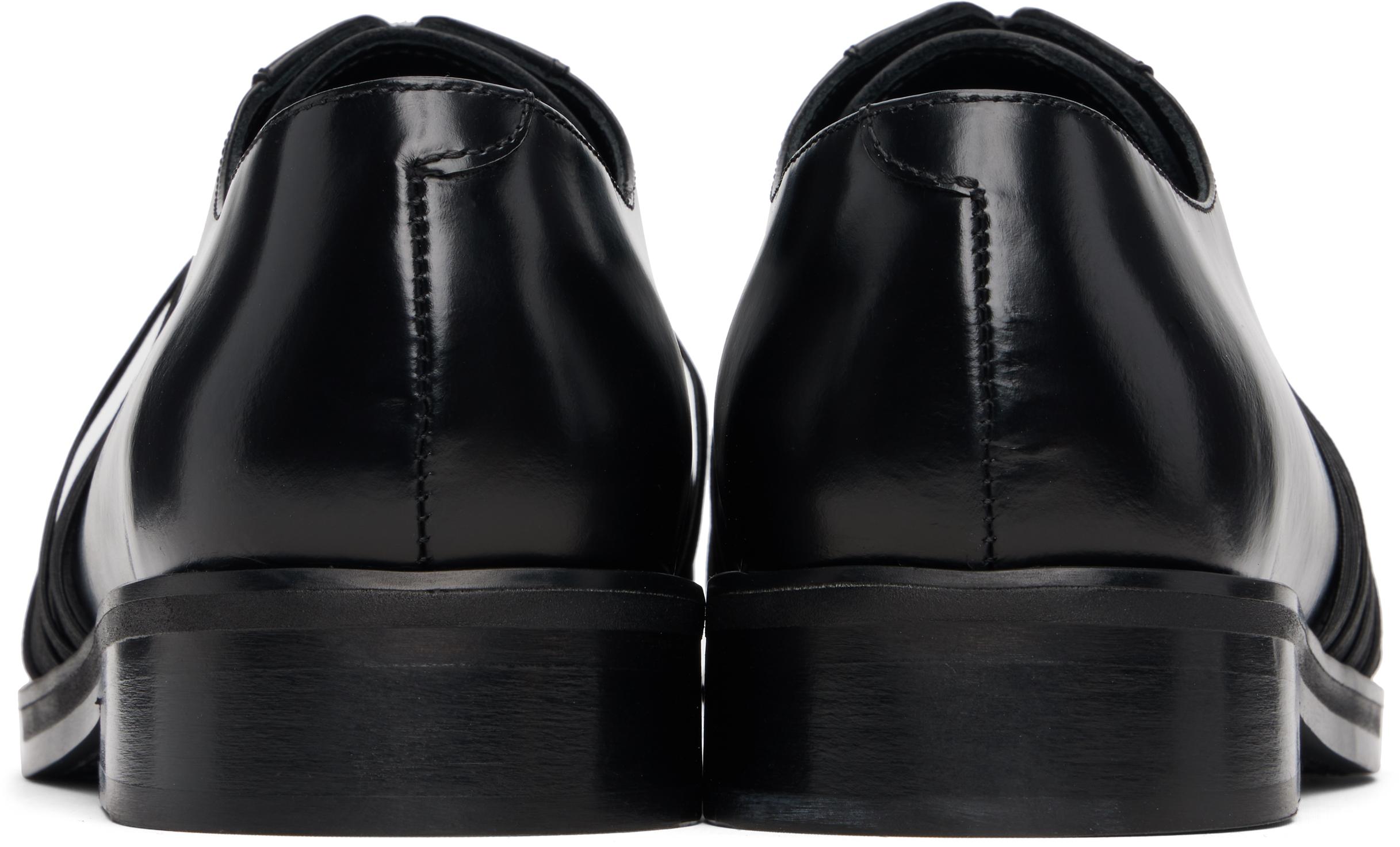 STEFAN COOKE Elastic Biker Derbys in Black for Men | Lyst UK