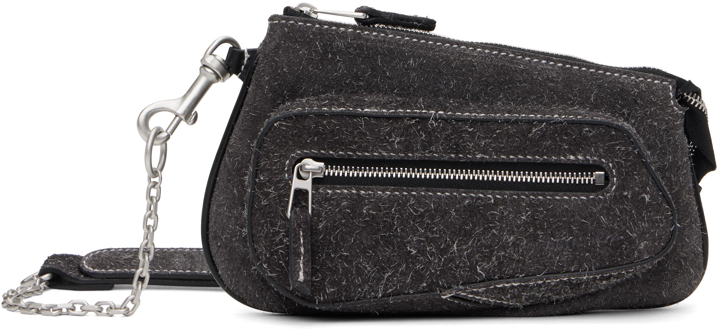 Kiko Kostadinov Trivia Chain Pochette Bag in Black | Lyst