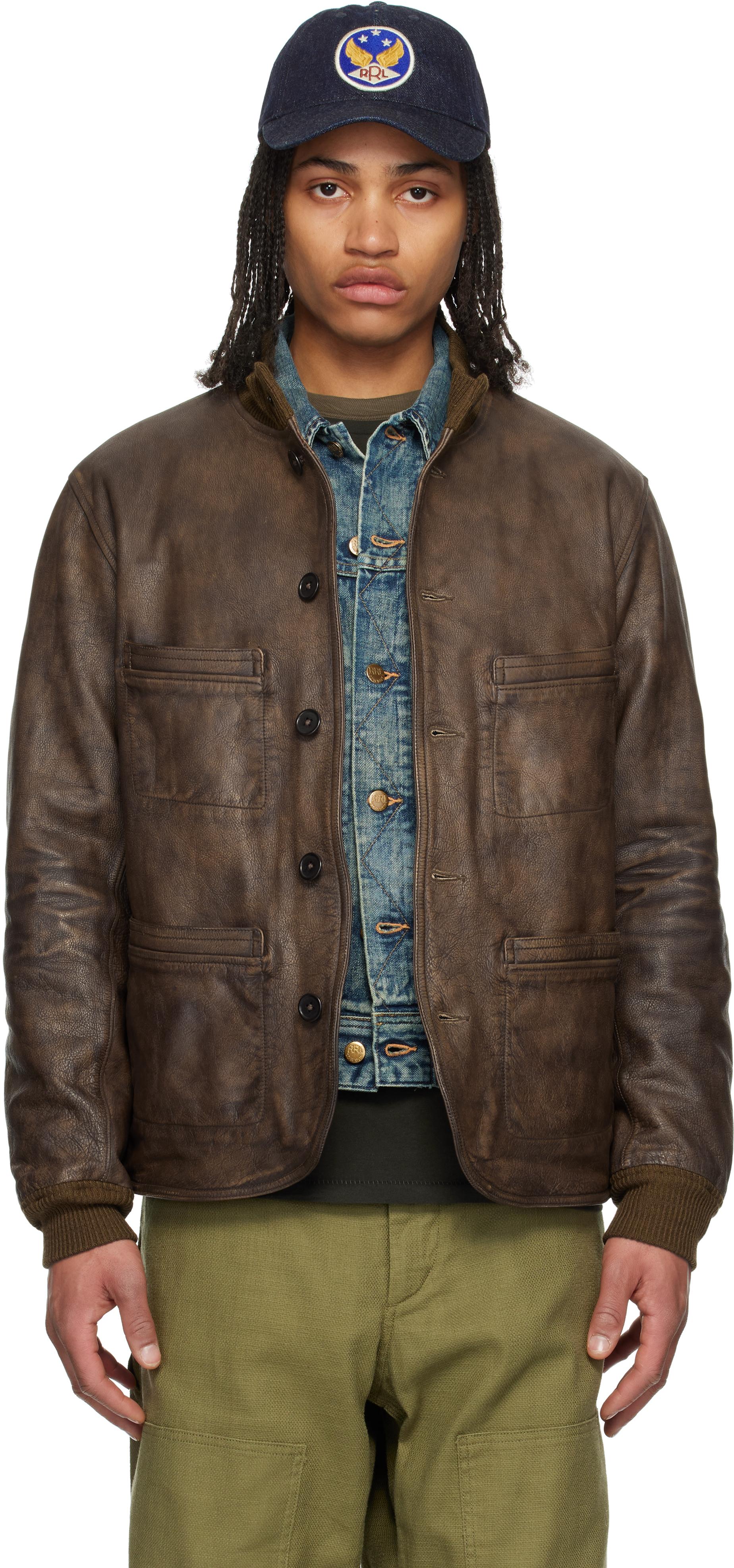 【150着限定】RRL INDIGO LEATHER JACKET リミテッド 150着限定】RRL INDIGO LEATHER JACKET リミテッド - メルカリ
