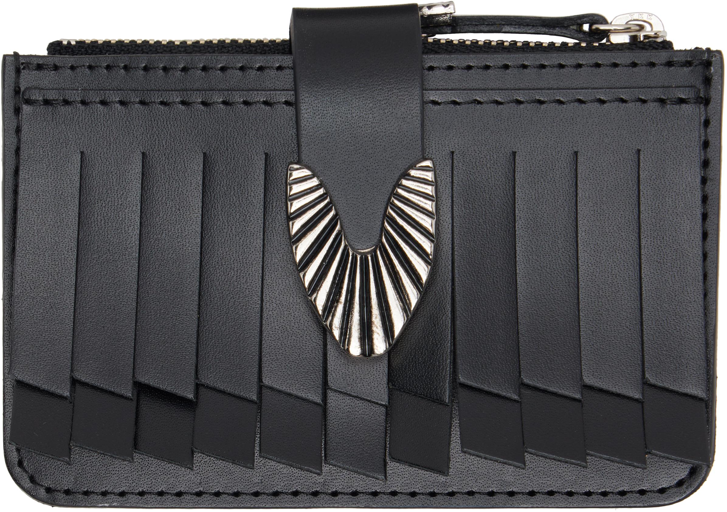 Toga Virilis Fringe Small Wallet in Black for Men | Lyst