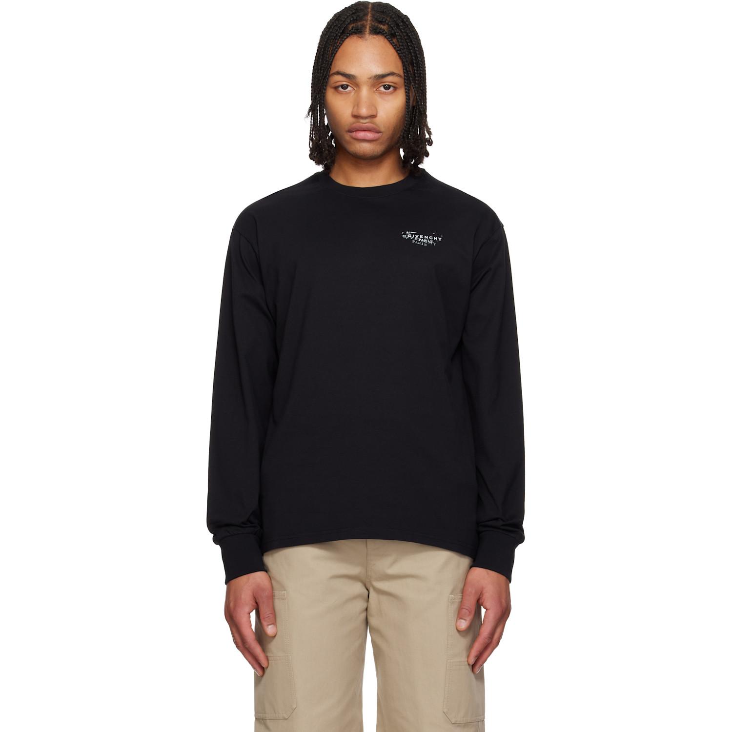 GIVENCHY ロングスリーブTシャツ 黒 【公式通販】