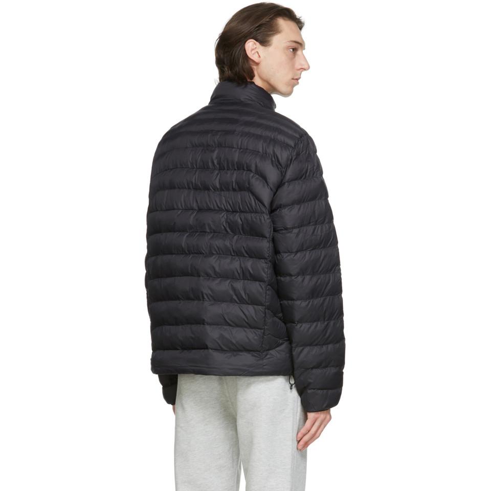 Polo Ralph Lauren Synthetic Black Packable Polo Bear Jacket for Men - Lyst