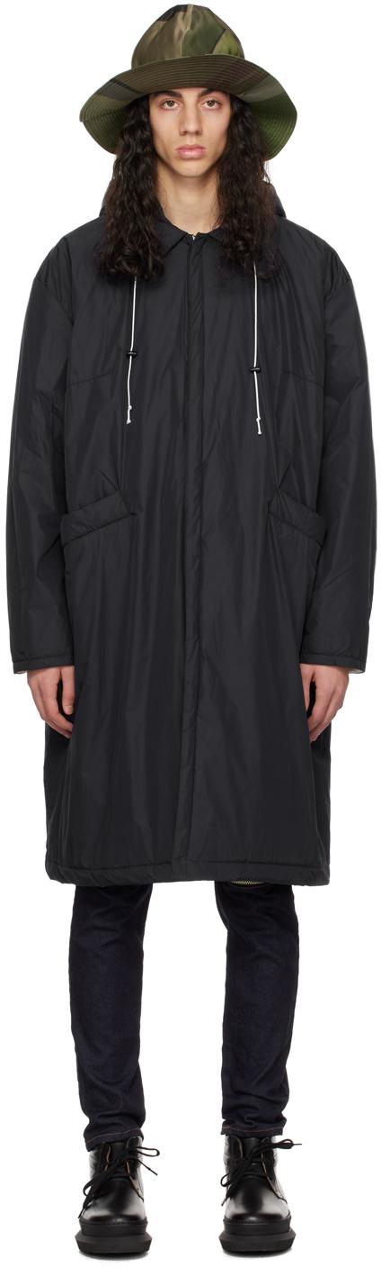 Camiel Fortgens Padded Rain Coat in Black for Men | Lyst UK