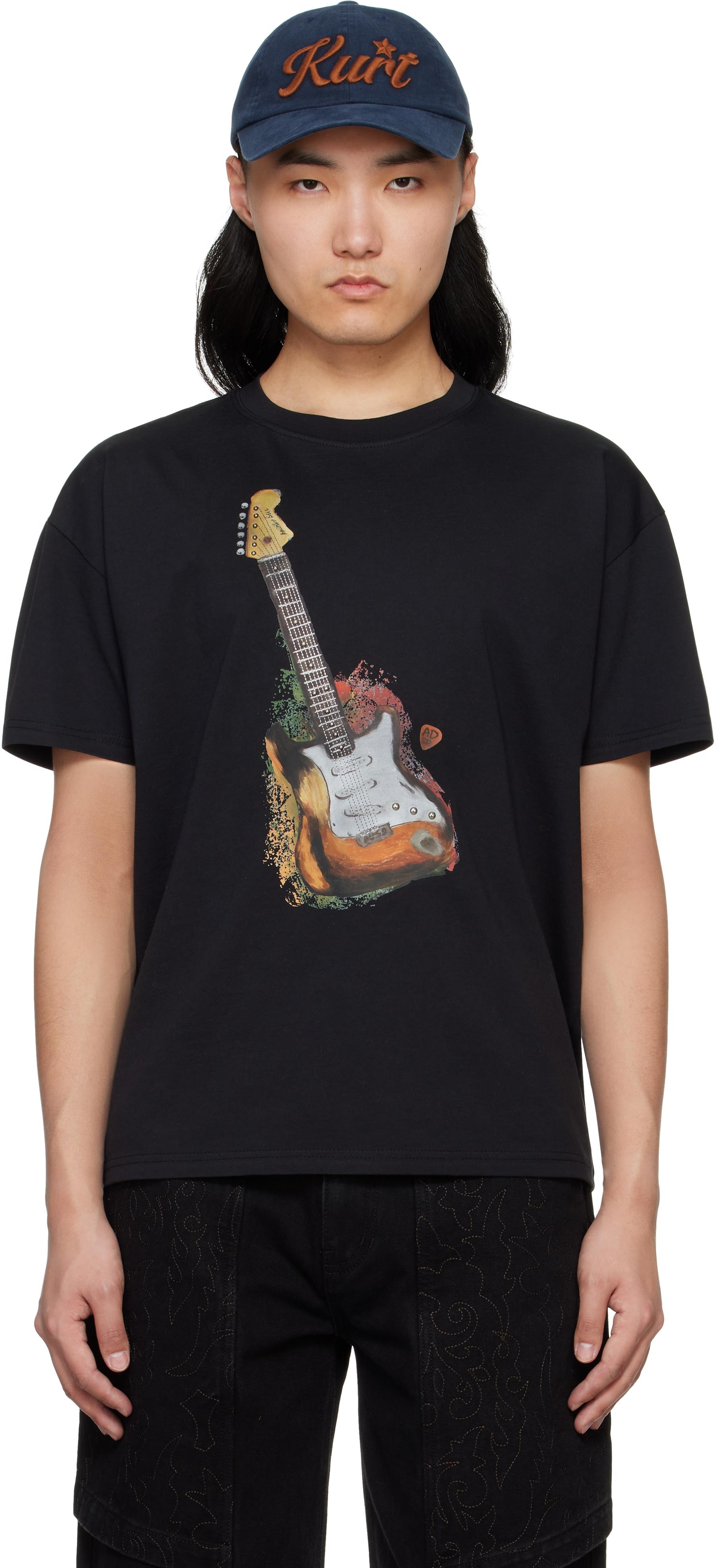 ANDERSSON BELL Guitar T-Shirt in Black for Men | Lyst