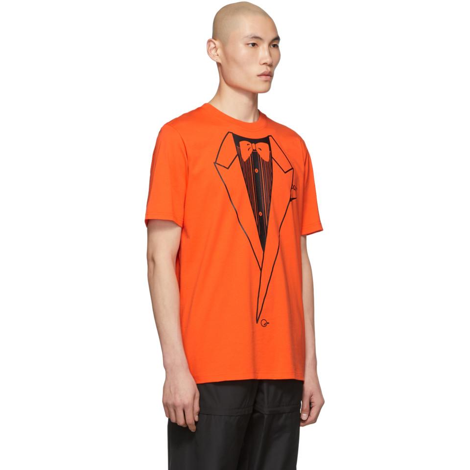 Nike Cotton Off-white Nrg A6 T-shirt in Orange for Men | Lyst