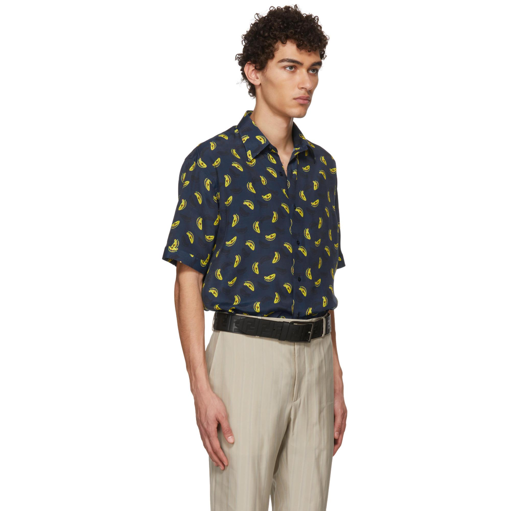 fendi banana shirt