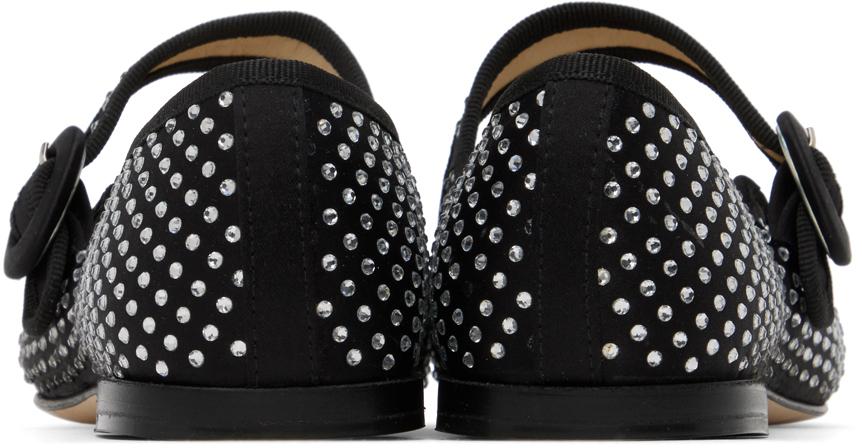 Repetto 水玉模様 黒 レザーシューズ Repetto 水玉模様 黒 レザーシューズ