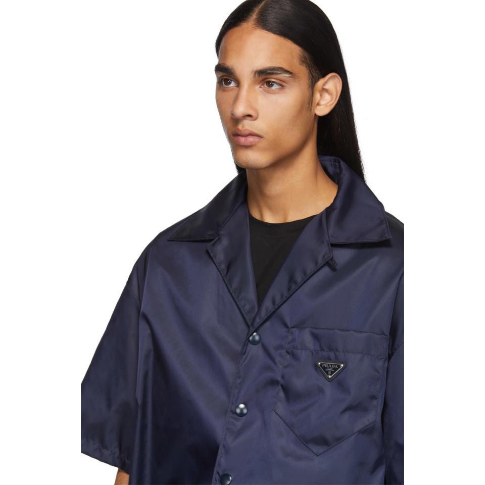 prada nylon shirt