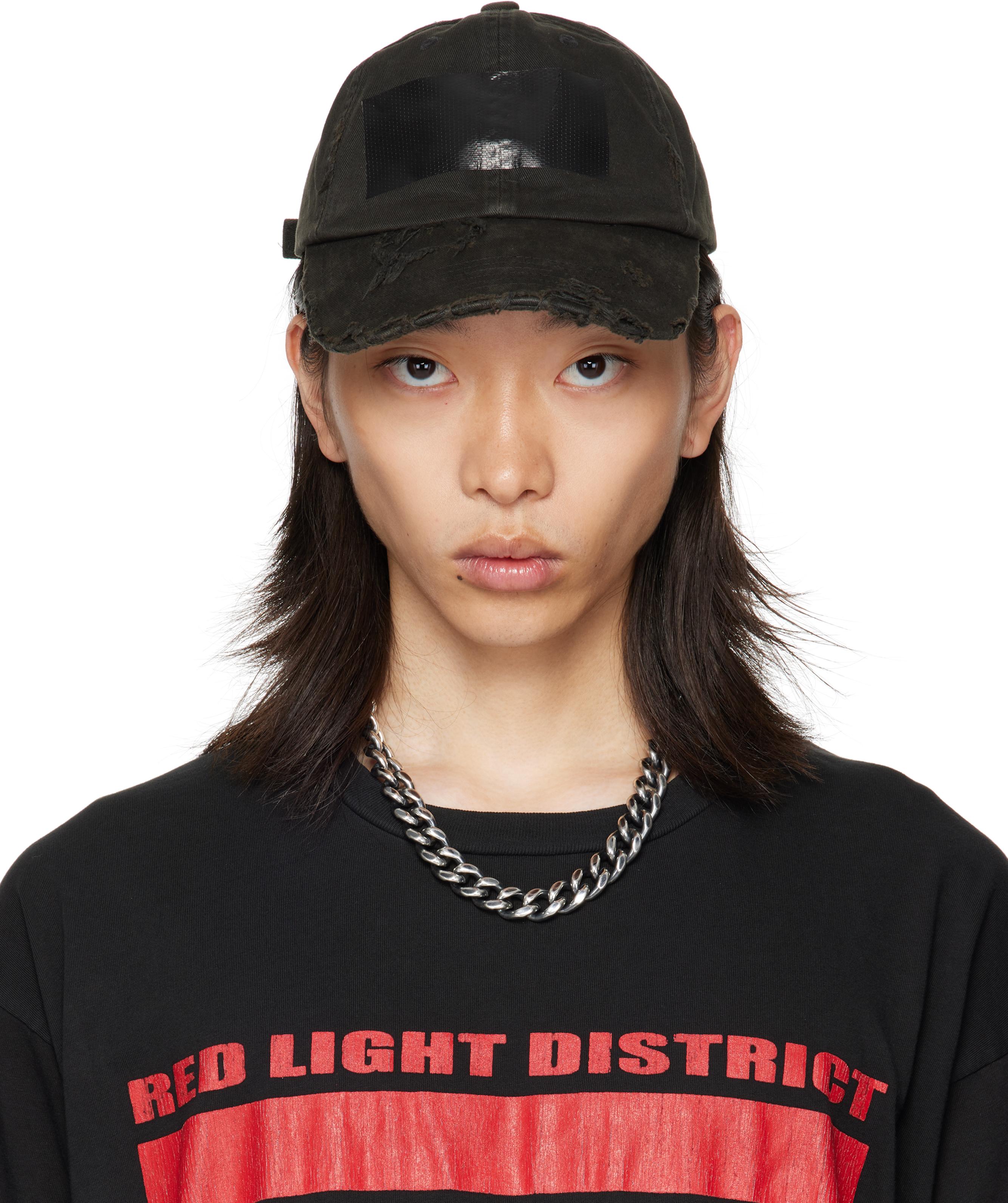 ALEXANDER DIGENOVA キャップ ALEXANDER DIGENOVA Duct Tape Cap in Black for Men | Lyst