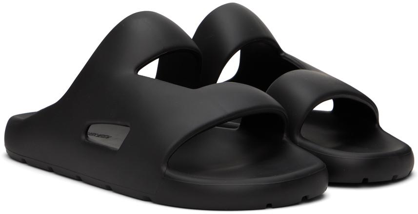 Bottega Veneta メンズ ブラック Band スライド サンダル・スライド 