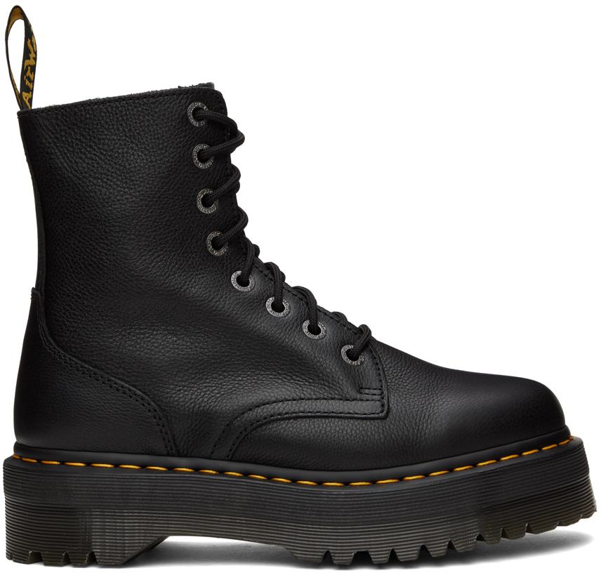 Dr. Martens Leather Jadon Pisa Boots in Black for Men | Lyst Canada