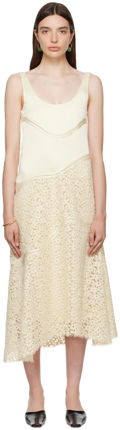 Jil Sander レディース ブラック オフホワイト 刺繍 ミディアム  