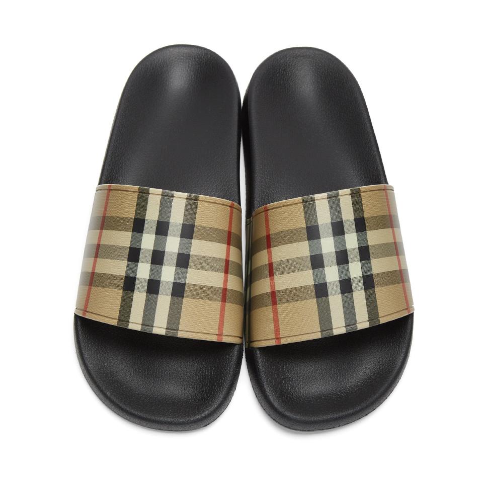 burberry pool slides